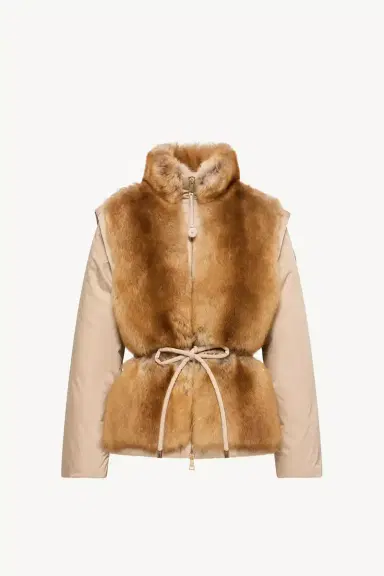 Moncler Blaireau 2-in-1 Shearling Down Jacket | Thumbnail 2 Moncler Blaireau 2-in-1 Shearling Down Jacket | Thumbnail 2