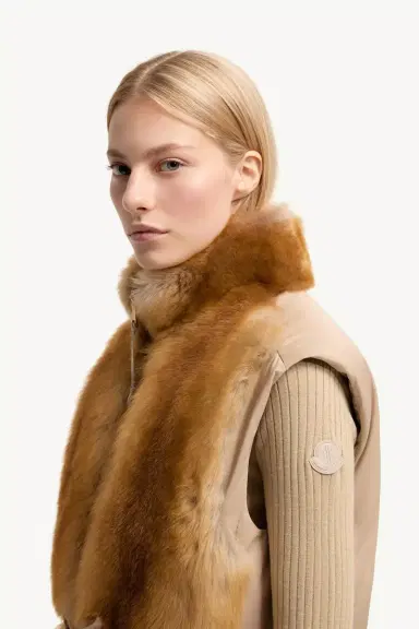 Moncler Blaireau 2-in-1 Shearling Down Jacket | Thumbnail 4 Moncler Blaireau 2-in-1 Shearling Down Jacket | Thumbnail 4