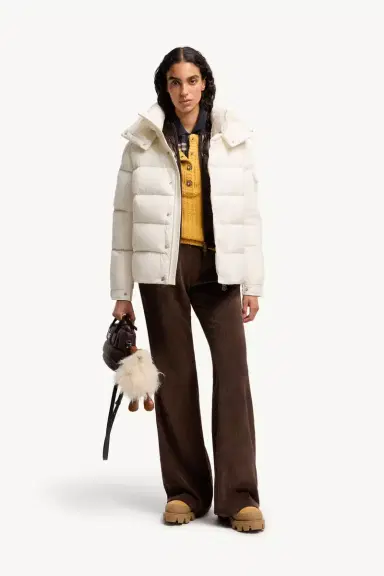 Moncler Maya 70 Hooded Short Down Jacket | Thumbnail 3