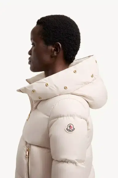 Moncler Laichefur Shearling-trimmed Short Down Jacket | Thumbnail 4 Moncler Laichefur Shearling-trimmed Short Down Jacket | Thumbnail 4