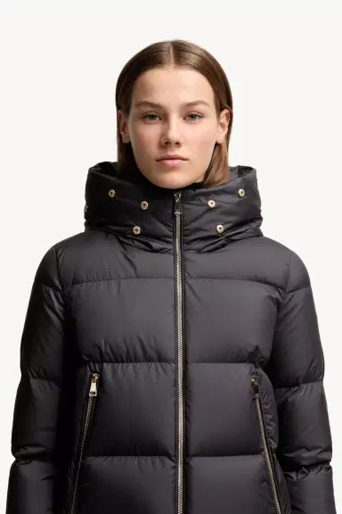 Moncler Laichefur Shearling-trimmed Short Down Jacket | Thumbnail 7 Moncler Laichefur Shearling-trimmed Short Down Jacket | Thumbnail 7