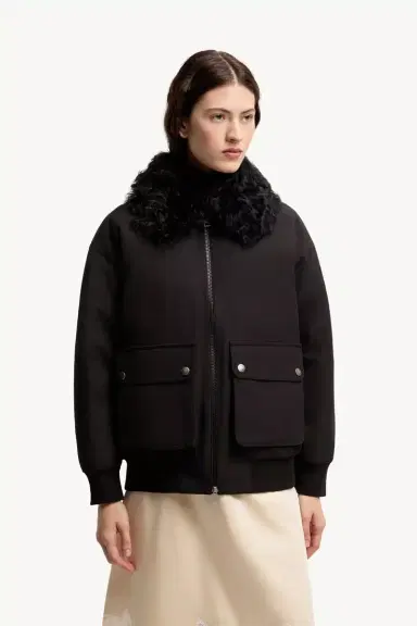 Moncler Rougequeue Short Down Jacket | Thumbnail 5 Moncler Rougequeue Short Down Jacket | Thumbnail 5