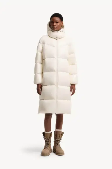 Moncler Harfang Hooded Long Down Coat | Thumbnail 5 Moncler Harfang Hooded Long Down Coat | Thumbnail 5
