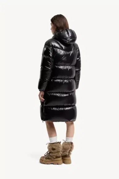 Moncler Harfang Hooded Long Down Coat | Thumbnail 6 Moncler Harfang Hooded Long Down Coat | Thumbnail 6