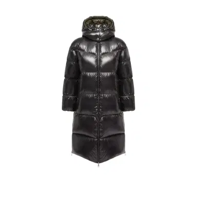 Moncler Harfang Hooded Long Down Coat | Thumbnail 1 Moncler Harfang Hooded Long Down Coat | Thumbnail 1