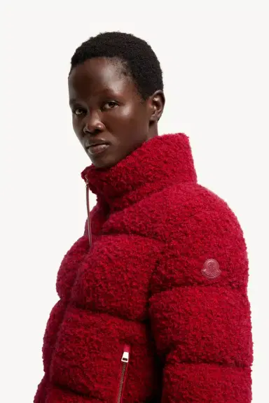 Moncler Trascendance Tweed Short Down Jacket | Thumbnail 4