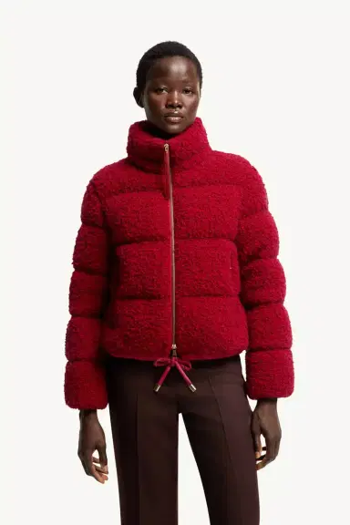 Moncler Trascendance Tweed Short Down Jacket | Thumbnail 5