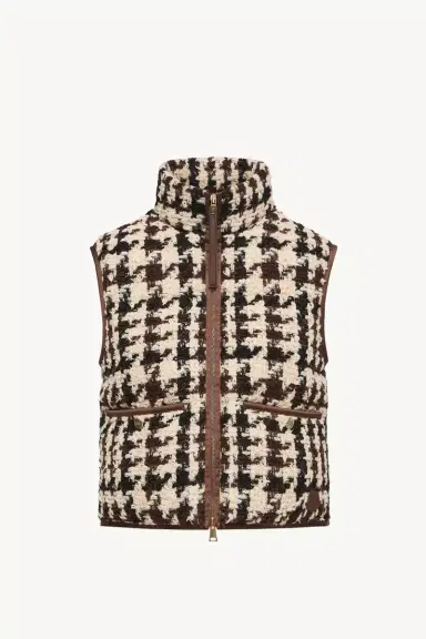 Moncler Emotionnalite Tweed Down Vest | Thumbnail 2 Moncler Emotionnalite Tweed Down Vest | Thumbnail 2