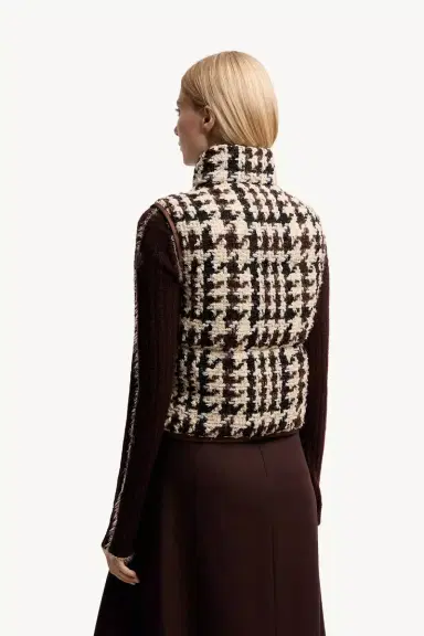 Moncler Emotionnalite Tweed Down Vest | Thumbnail 6 Moncler Emotionnalite Tweed Down Vest | Thumbnail 6