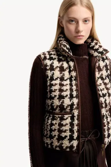 Moncler Emotionnalite Tweed Down Vest | Thumbnail 7 Moncler Emotionnalite Tweed Down Vest | Thumbnail 7