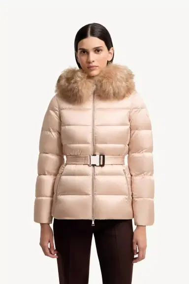 Moncler Cupidones Hooded Shearling-trimmed Short Down Jacket | Thumbnail 5 Moncler Cupidones Hooded Shearling-trimmed Short Down Jacket | Thumbnail 5