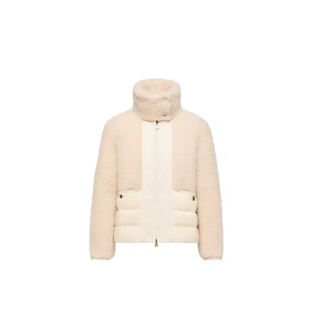 Moncler Glorieux Hooded Teddy Short Down Jacket