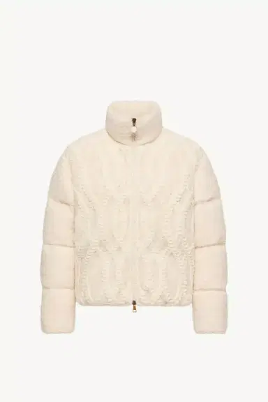 Moncler Nitidule Bouclé Short Down Jacket | Thumbnail 2 Moncler Nitidule Bouclé Short Down Jacket | Thumbnail 2