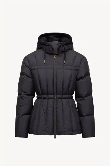 Moncler Estom Vertical-quilted Hooded Short Down Jacket | Thumbnail 2 Moncler Estom Vertical-quilted Hooded Short Down Jacket | Thumbnail 2
