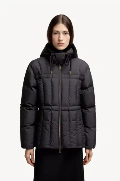 Moncler Estom Vertical-quilted Hooded Short Down Jacket | Thumbnail 5 Moncler Estom Vertical-quilted Hooded Short Down Jacket | Thumbnail 5