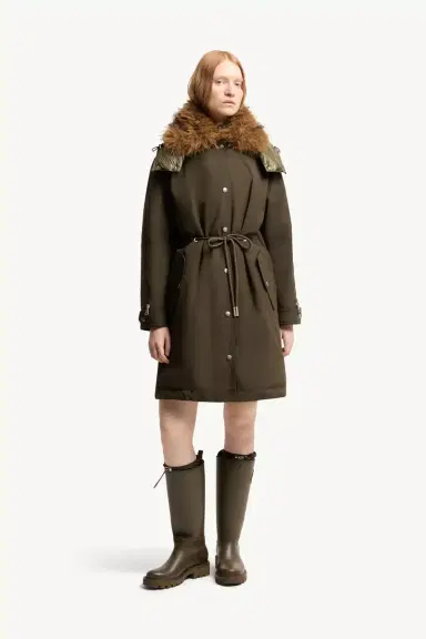 Moncler Halicte Hooded Long Down Parka | Thumbnail 5 Moncler Halicte Hooded Long Down Parka | Thumbnail 5
