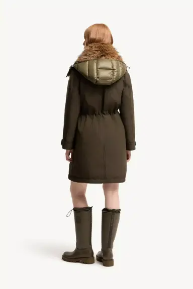 Moncler Halicte Hooded Long Down Parka | Thumbnail 6 Moncler Halicte Hooded Long Down Parka | Thumbnail 6