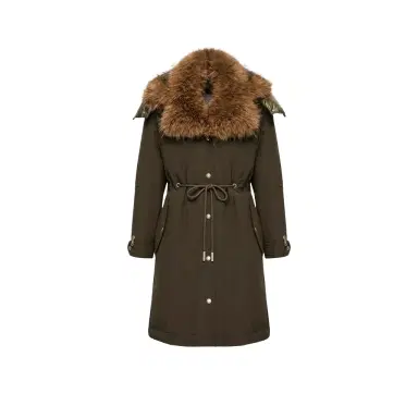 Moncler Halicte Hooded Long Down Parka | Thumbnail 1 Moncler Halicte Hooded Long Down Parka | Thumbnail 1