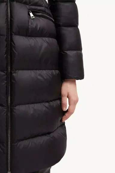 Moncler Boedic Hooded Shearling-trimmed Long Down Jacket | Thumbnail 8 Moncler Boedic Hooded Shearling-trimmed Long Down Jacket | Thumbnail 8