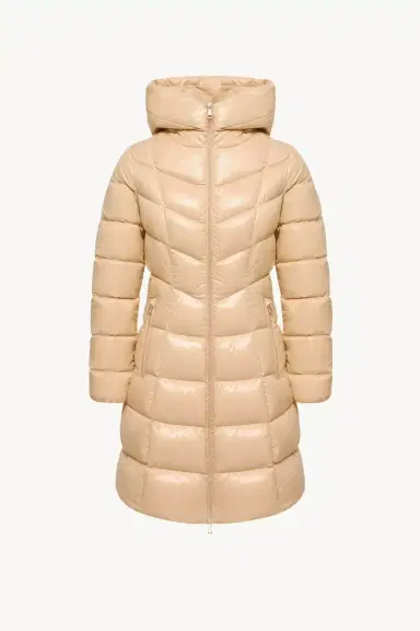 Moncler Marusse Hooded Mid-length Down Jacket | Thumbnail 2 Moncler Marusse Hooded Mid-length Down Jacket | Thumbnail 2