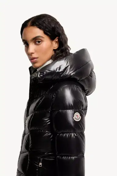 Moncler Marusse Hooded Mid-length Down Jacket | Thumbnail 4 Moncler Marusse Hooded Mid-length Down Jacket | Thumbnail 4