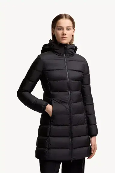 Moncler Gie Hooded Long Down Jacket | Thumbnail 5 Moncler Gie Hooded Long Down Jacket | Thumbnail 5