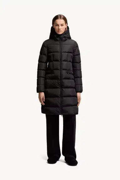 Moncler Avocette Hooded Long Down Jacket | Thumbnail 5 Moncler Avocette Hooded Long Down Jacket | Thumbnail 5