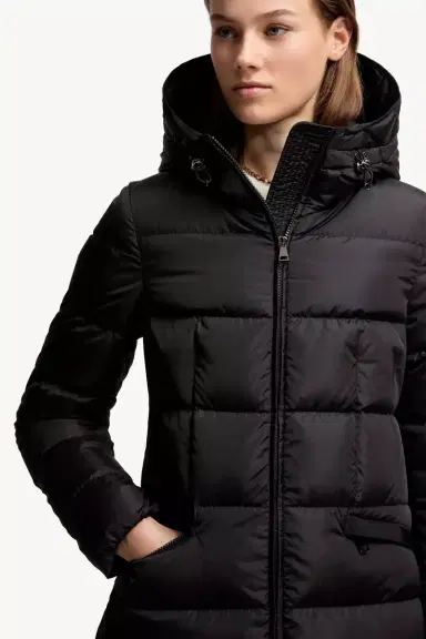 Moncler Avocette Hooded Long Down Jacket | Thumbnail 8 Moncler Avocette Hooded Long Down Jacket | Thumbnail 8