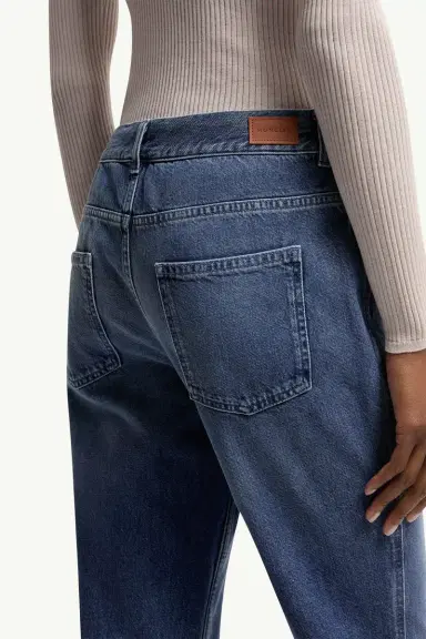 Moncler Wide Leg Denim Jeans | Thumbnail 7 Moncler Wide Leg Denim Jeans | Thumbnail 7