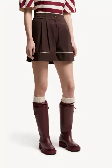 Moncler Tailored Cotton Blend Shorts | Thumbnail 5 Moncler Tailored Cotton Blend Shorts | Thumbnail 5