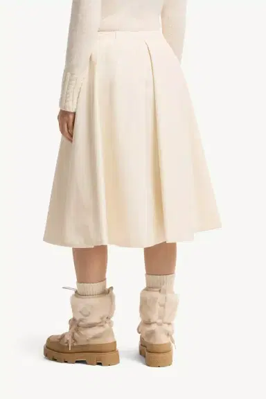 Moncler Padded Taffeta Midi Skirt | Thumbnail 5 Moncler Padded Taffeta Midi Skirt | Thumbnail 5