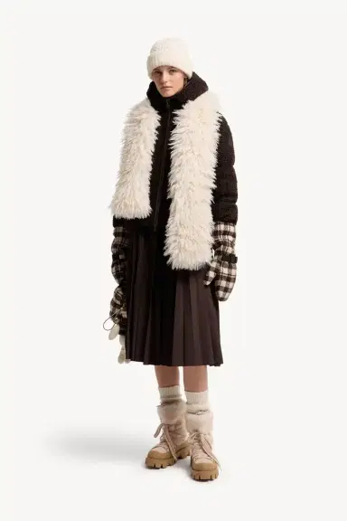 Moncler Pleated Midi Skirt | Thumbnail 3 Moncler Pleated Midi Skirt | Thumbnail 3