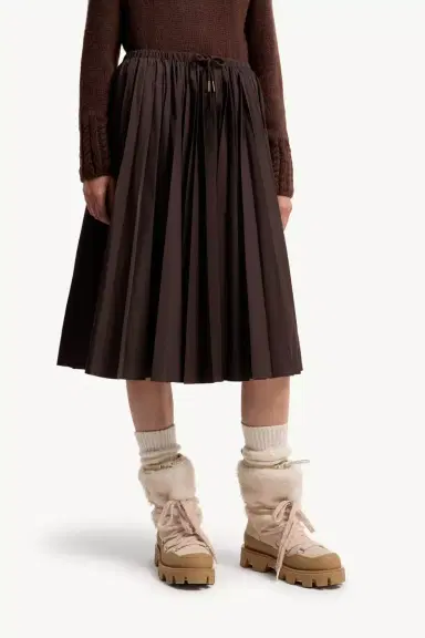 Moncler Pleated Midi Skirt | Thumbnail 5 Moncler Pleated Midi Skirt | Thumbnail 5