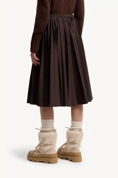 Moncler Pleated Midi Skirt | Thumbnail 6 Moncler Pleated Midi Skirt | Thumbnail 6
