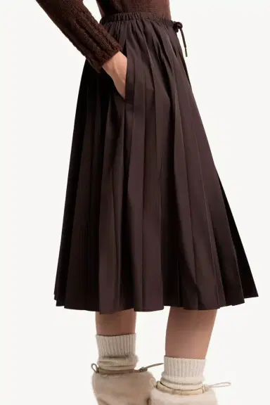 Moncler Pleated Midi Skirt | Thumbnail 7 Moncler Pleated Midi Skirt | Thumbnail 7