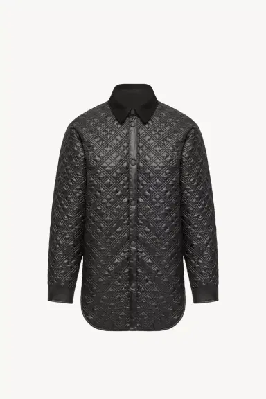 Moncler Corduroy-trimmed Padded Shirt Jacket | Thumbnail 2 Moncler Corduroy-trimmed Padded Shirt Jacket | Thumbnail 2