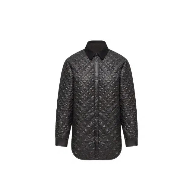 Moncler Corduroy-trimmed Padded Shirt Jacket