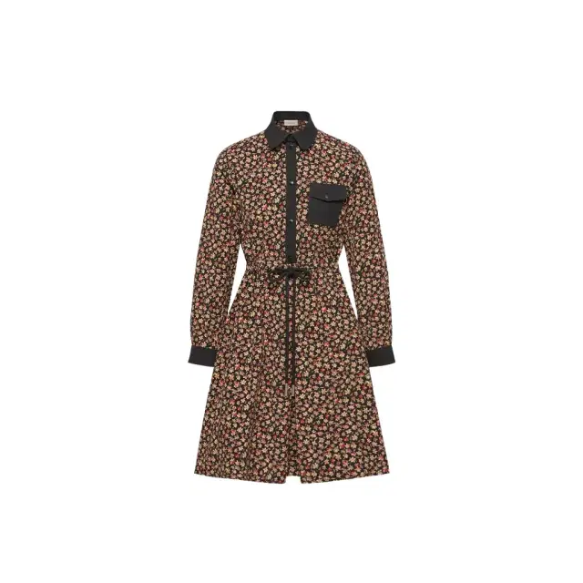 Moncler Printed Corduroy Dress