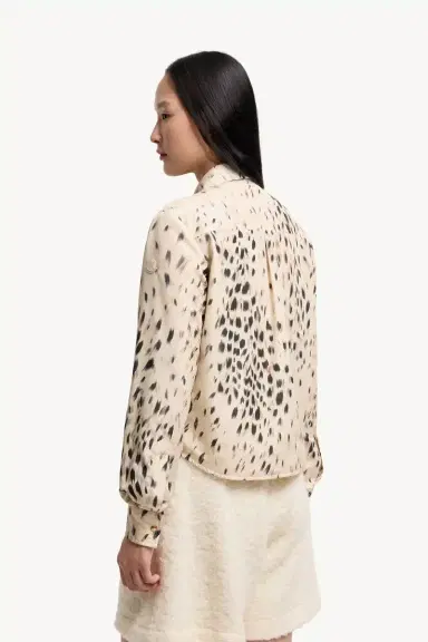 Moncler Animalier Print Zip-up Shirt | Thumbnail 6 Moncler Animalier Print Zip-up Shirt | Thumbnail 6