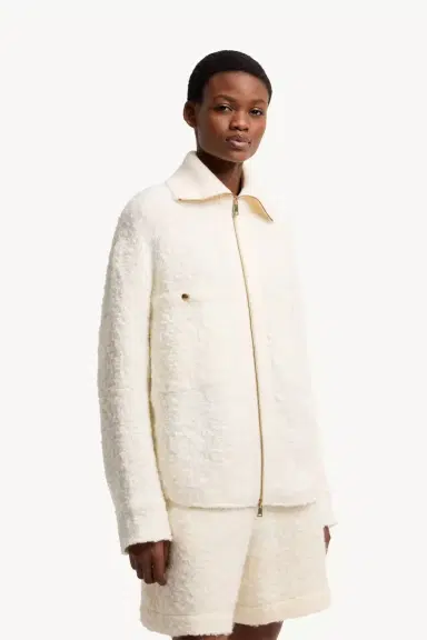 Moncler Tweed Zip-up Shirt Jacket | Thumbnail 5