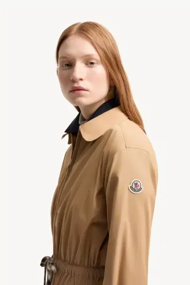 Moncler Cotton Blend Knee-length Dress | Thumbnail 4 Moncler Cotton Blend Knee-length Dress | Thumbnail 4
