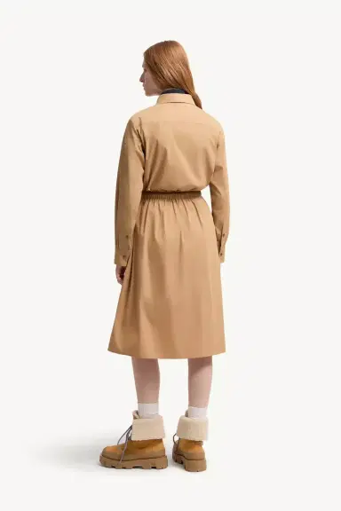 Moncler Cotton Blend Knee-length Dress | Thumbnail 6 Moncler Cotton Blend Knee-length Dress | Thumbnail 6