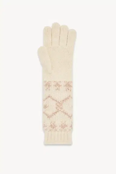 Moncler Jacquard Knit Gloves | Thumbnail 4 Moncler Jacquard Knit Gloves | Thumbnail 4