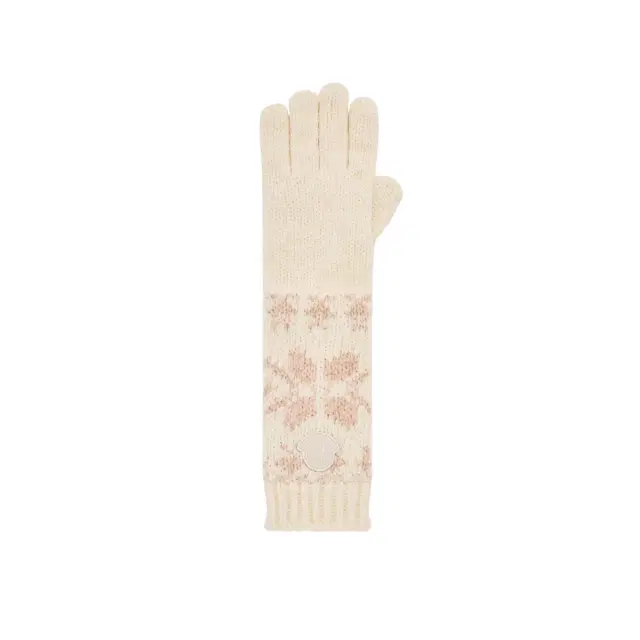 Moncler Jacquard Knit Gloves