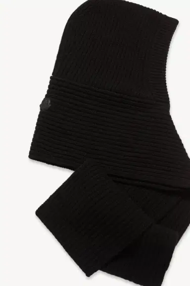 Moncler Wool & Cashmere Blend Hooded Scarf | Thumbnail 4 Moncler Wool & Cashmere Blend Hooded Scarf | Thumbnail 4