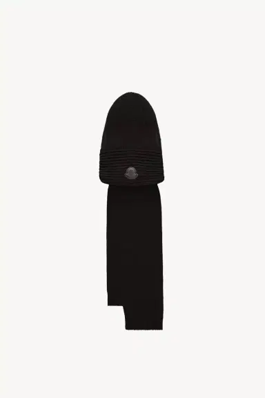 Moncler Wool & Cashmere Blend Hooded Scarf | Thumbnail 5 Moncler Wool & Cashmere Blend Hooded Scarf | Thumbnail 5