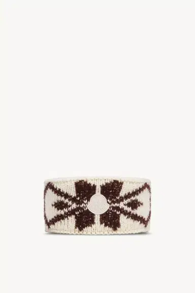 Moncler Jacquard Knit Headband | Thumbnail 2 Moncler Jacquard Knit Headband | Thumbnail 2