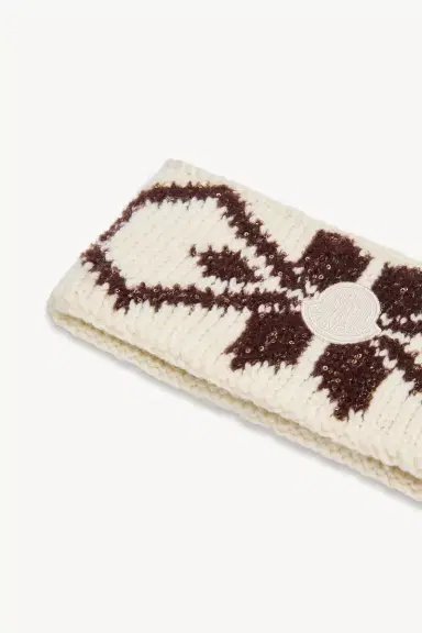 Moncler Jacquard Knit Headband | Thumbnail 4 Moncler Jacquard Knit Headband | Thumbnail 4