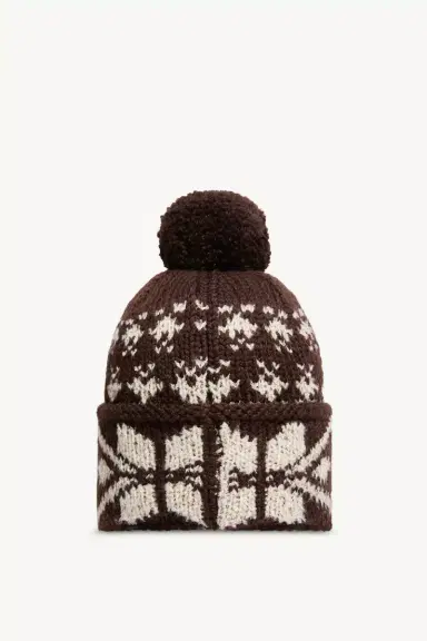 Moncler Jacquard Knit Beanie | Thumbnail 5 Moncler Jacquard Knit Beanie | Thumbnail 5