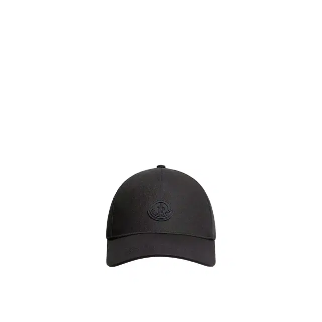 Moncler Silicone Logo Cotton Baseball Cap